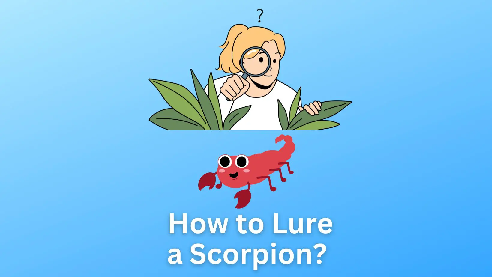 How to Lure a Scorpion